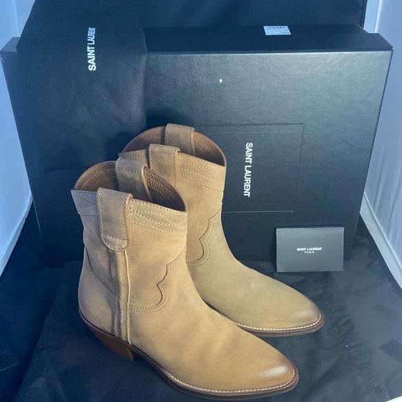 ❣️Sold❣️Saint Laurent Eastwood boots Size 38 - Picture 1 of 12